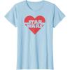 imageStar Wars  Heart Logo TShirtBaby Blue