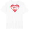 imageStar Wars  Heart Logo TShirtWhite