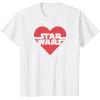 imageStar Wars  Heart Logo TShirtWhite
