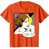 imageStar Wars Couple Valentines Leia I Love You Pop Art Disney TShirtOrange