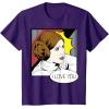 imageStar Wars Couple Valentines Leia I Love You Pop Art Disney TShirtPurple