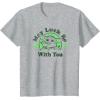 imageStar Wars St Patricks Day Grogu May Luck Be With You V2 TShirtHeather Grey