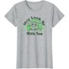 imageStar Wars St Patricks Day Grogu May Luck Be With You V2 TShirtHeather Grey