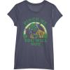 imageStar Wars St Patricks Day Yoda Pinch Me Rainbow TShirtHeather Blue
