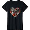 imageStar Wars Valentines Day Heart Galaxy TShirtBlack