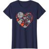 imageStar Wars Valentines Day Heart Galaxy TShirtNavy Blue