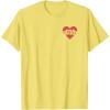 imageStar Wars  Heart Logo TShirtLemon Yellow
