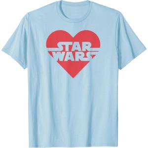 imageStar Wars  Heart Logo TShirtBaby Blue