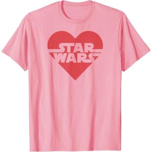 imageStar Wars  Heart Logo TShirtPink