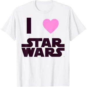 imageStar Wars Classic I HEART Fanatic True Love Graphic TShirt TShirtWhite