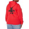 imageAmazon Essentials Disney  Marvel  Star Wars  Princess Womens Fleece Pullover Hoodie Sweatshirts Available in Plus SizeMinnie