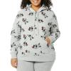 imageAmazon Essentials Disney  Marvel  Star Wars  Princess Womens Fleece Pullover Hoodie Sweatshirts Available in Plus SizeMinnie Icons