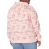 imageAmazon Essentials Disney  Marvel  Star Wars  Princess Womens Fleece Pullover Hoodie Sweatshirts Available in Plus SizePink Marvel Avengers