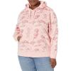 imageAmazon Essentials Disney  Marvel  Star Wars  Princess Womens Fleece Pullover Hoodie Sweatshirts Available in Plus SizePink Marvel Avengers