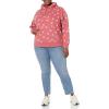 imageAmazon Essentials Disney  Marvel  Star Wars  Princess Womens Fleece Pullover Hoodie Sweatshirts Available in Plus SizePink Star Wars Rebel