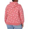 imageAmazon Essentials Disney  Marvel  Star Wars  Princess Womens Fleece Pullover Hoodie Sweatshirts Available in Plus SizePink Star Wars Rebel