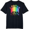 imageStar Wars Logo with Pride Icons TShirtBlack