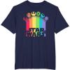 imageStar Wars Logo with Pride Icons TShirtNavy Blue