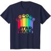 imageStar Wars Logo with Pride Icons TShirtNavy Blue