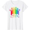 imageStar Wars Logo with Pride Icons TShirtWhite