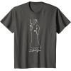 imageStar Wars Princess Leia I Love You Couples Valentines Day TShirtAsphalt Grey