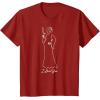imageStar Wars Princess Leia I Love You Couples Valentines Day TShirtCranberry Red