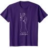 imageStar Wars Princess Leia I Love You Couples Valentines Day TShirtPurple