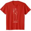 imageStar Wars Princess Leia I Love You Couples Valentines Day TShirtRed