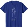 imageStar Wars Princess Leia I Love You Couples Valentines Day TShirtRoyal Blue