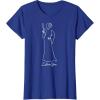 imageStar Wars Princess Leia I Love You Couples Valentines Day TShirtRoyal Blue