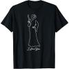 imageStar Wars Princess Leia I Love You Couples Valentines Day TShirtBlack