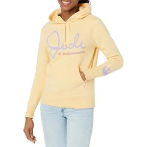 imageAmazon Essentials Disney  Marvel  Star Wars  Princess Womens Fleece Pullover Hoodie Sweatshirts Available in Plus SizeStar Wars Jedi