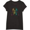 imageStar Wars Darth Vader Gradient Rainbow Pride TShirtBlack