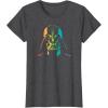 imageStar Wars Darth Vader Gradient Rainbow Pride TShirtDark Heather Grey