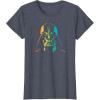 imageStar Wars Darth Vader Gradient Rainbow Pride TShirtHeather Blue