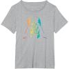 imageStar Wars Darth Vader Gradient Rainbow Pride TShirtHeather Grey