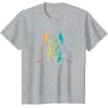 imageStar Wars Darth Vader Gradient Rainbow Pride TShirtHeather Grey