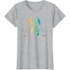 imageStar Wars Darth Vader Gradient Rainbow Pride TShirtHeather Grey