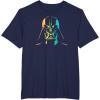 imageStar Wars Darth Vader Gradient Rainbow Pride TShirtNavy Blue