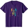 imageStar Wars Darth Vader Gradient Rainbow Pride TShirtPurple