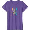 imageStar Wars Darth Vader Gradient Rainbow Pride TShirtPurple Heather