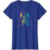 imageStar Wars Darth Vader Gradient Rainbow Pride TShirtRoyal Blue
