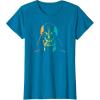 imageStar Wars Darth Vader Gradient Rainbow Pride TShirtSapphire Blue