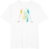 imageStar Wars Darth Vader Gradient Rainbow Pride TShirtWhite
