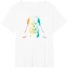 imageStar Wars Darth Vader Gradient Rainbow Pride TShirtWhite