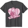 imageStar Wars ObiWan For Me Heart Portrait TShirtDark Heather Grey