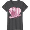 imageStar Wars ObiWan For Me Heart Portrait TShirtDark Heather Grey