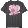 imageStar Wars ObiWan For Me Heart Portrait TShirtDark Heather Grey