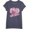 imageStar Wars ObiWan For Me Heart Portrait TShirtHeather Blue