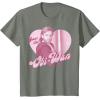 imageStar Wars ObiWan For Me Heart Portrait TShirtOlive Heather
